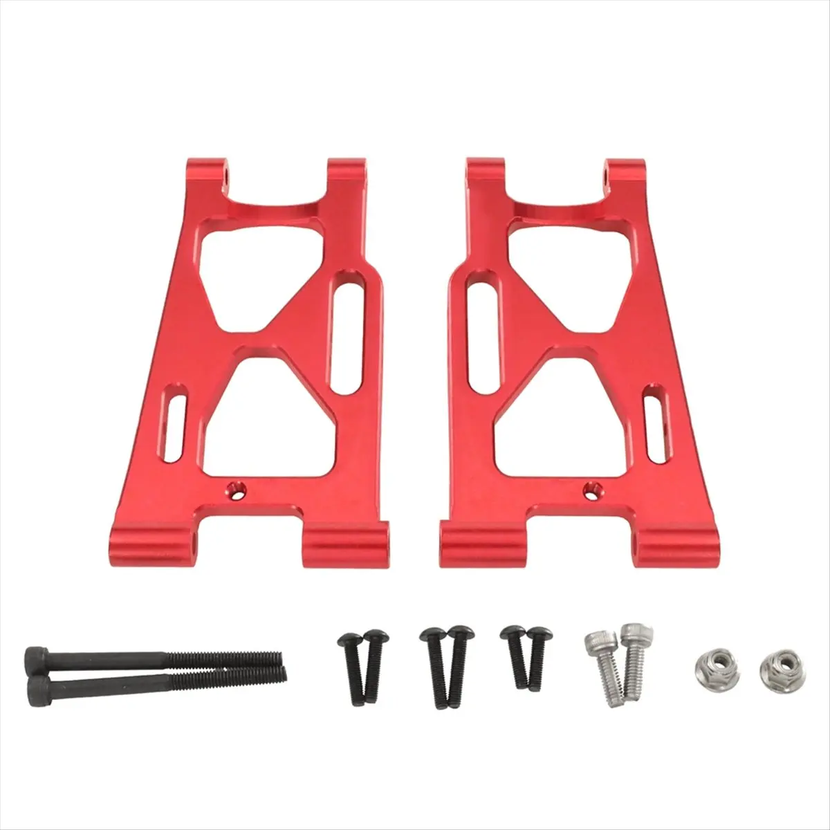 Juego de brazos oscilantes inferiores traseros mejorados para piezas de actualización de coche RC 7303 1/7 rendimiento mejorado [juguete A17I]