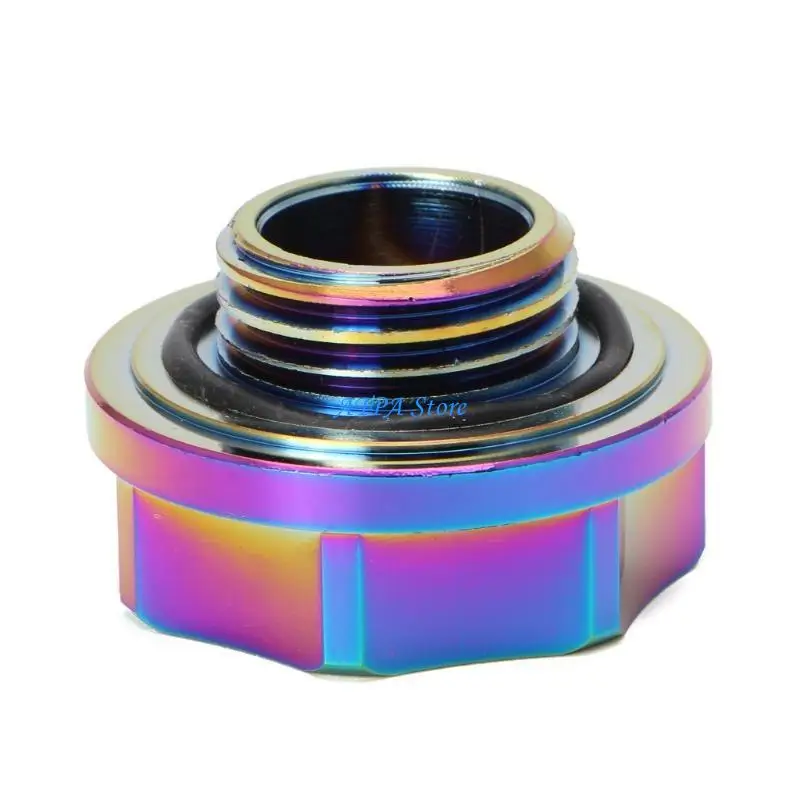 

U13C Racing Engine Oil Filler Cap Aluminum Oil for Tank Cover Vehicle Engine Decorati
