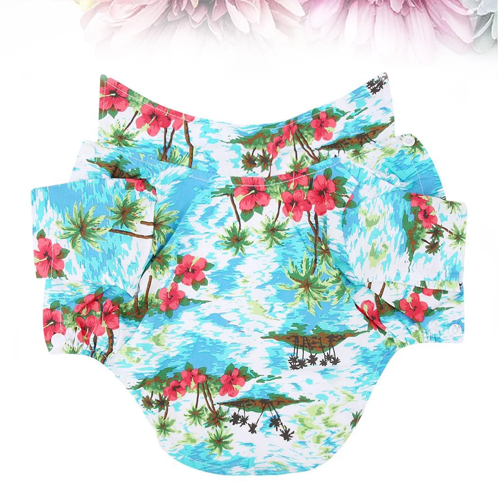 

Pet Hawaiian Style Dog Shirt Blue Summer Thin Cloth Clothes Pet Tshirt Fashion Gentleman Look Small Dogs Outdoor Photos