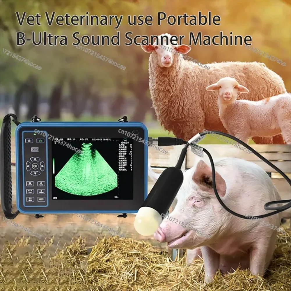 Veterinary Ultrasound Scanner Portable  pregnanc Testing For Cattle Cow Pig Sheep Horse Farm Animals Pet
