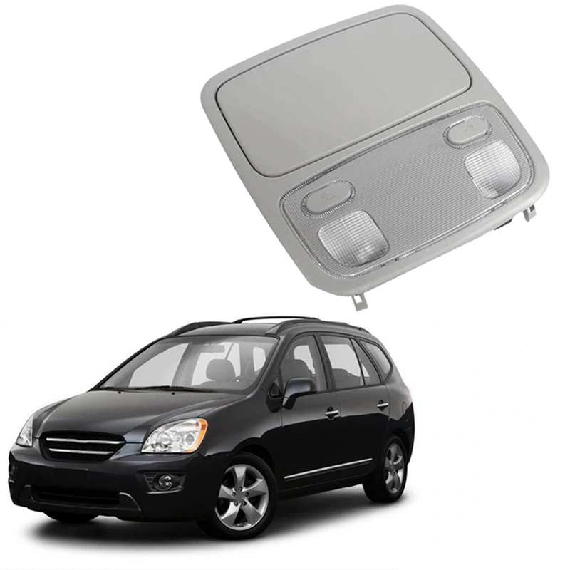 

Car Interior Roof Reading Light Ceiling Lamp 92800-1D000QW For Kia Carens Rondo 2007-2012 Overhead Console Light Durable Grey