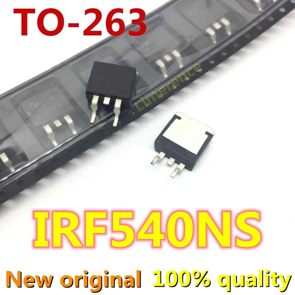 10PCS IRF540N TO-220 IRFS540A TO-220F IRF540NS SOT263 IRF540 TO263 F540NS TO-263 540 Chipset IC nuevo y original