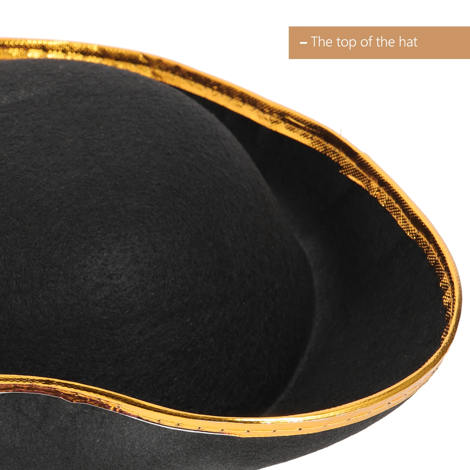 Chapeau de capitaine Pirate réaliste, 4 pièces, avec Patch pour les yeux, accessoire de Cosplay pour les jeux scolaires, les fêtes de théâtre, déguisement d'halloween amusant