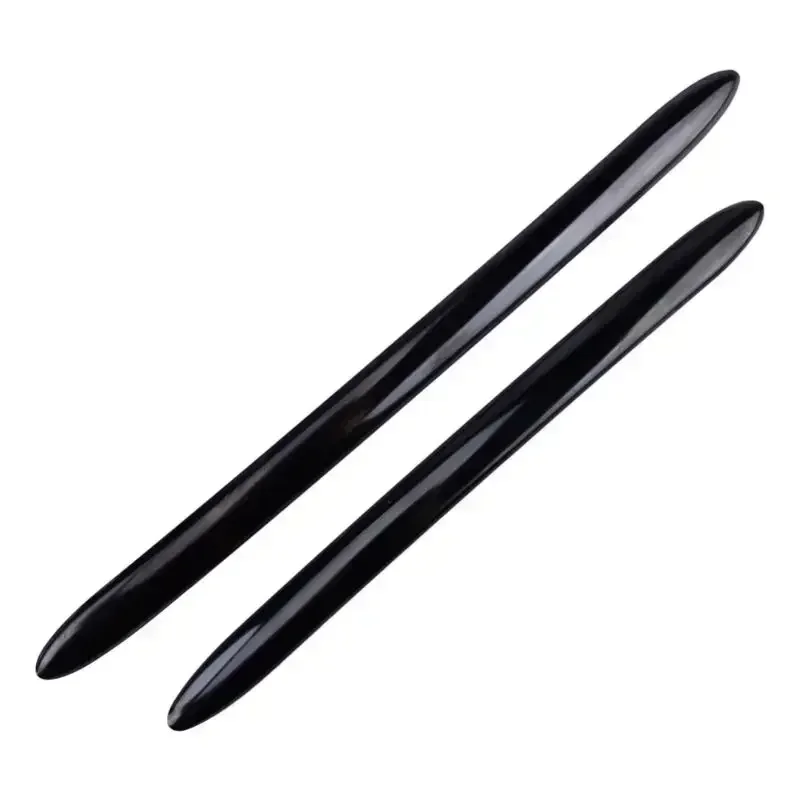 For BMW 5 Series F10 F18 F11 2011-2017 Trim Handle Cover Black  Stainless Steel Stripe Door Car Trim Molding Accessories ABS