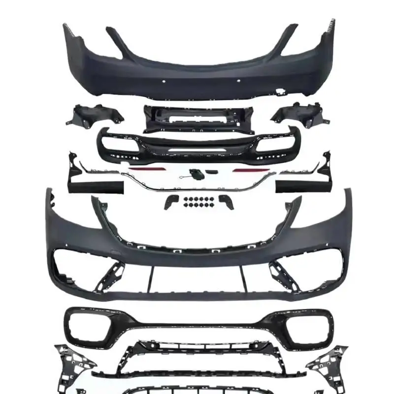 

Car Body Kit for S-Class W222 2014-2020 Modified S63 Full Set of Surround Kit, Front Bumper, Middle Grille