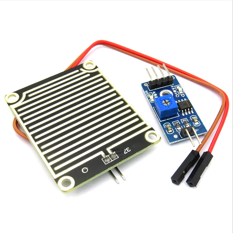 Rain Drop Sensing Module Rain Sensor Rain Sensing Module Weather Module Water Level Display Module Water Drop