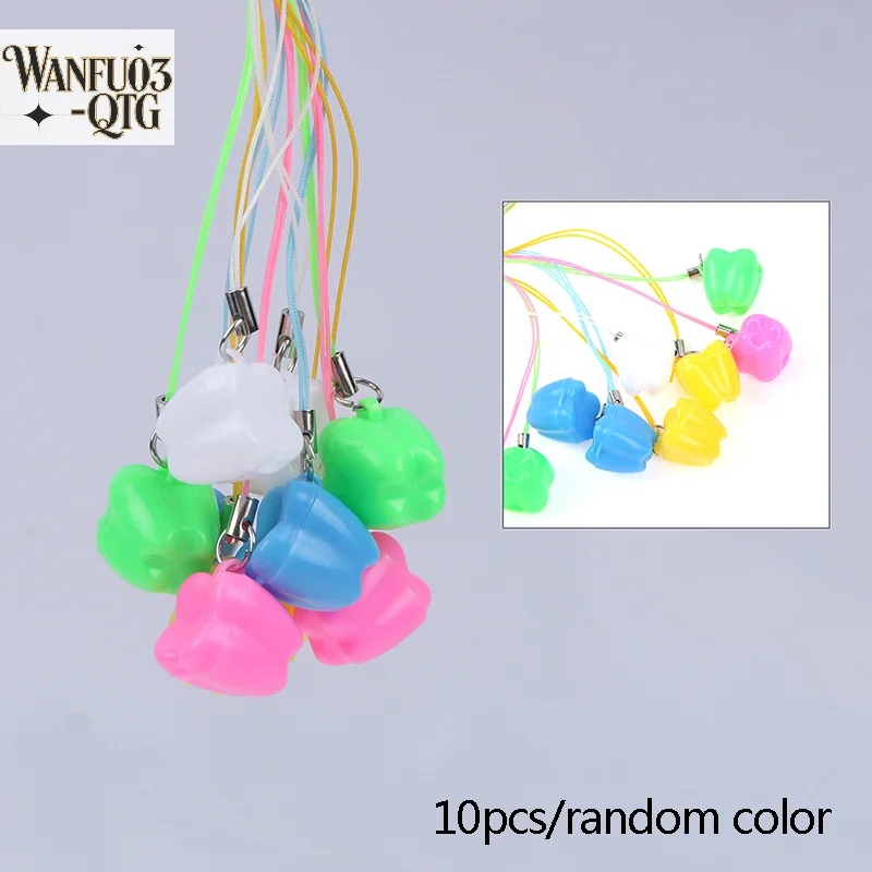 

10pcs Colorful Baby Kids Tooth Storage Box Organizer Milk Teeth Keepsake Holder