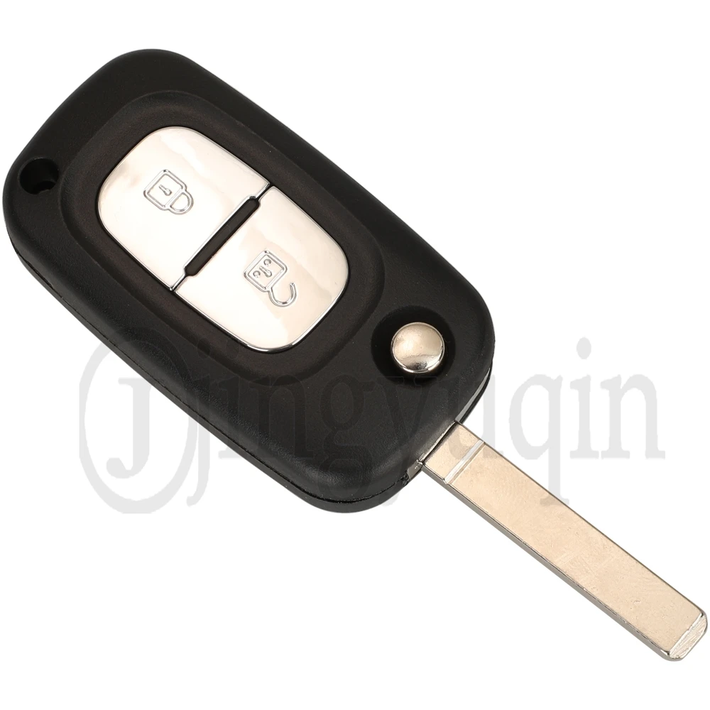 Jingyuqin Original 433Mhz ASK Klapp-Fernbedienungsschlüssel für Mercedes Benz Smart Fortwo 453 Forfour Citan PCF7961 Chip Schlüsselanhänger 2/3 Tasten – Detail 4