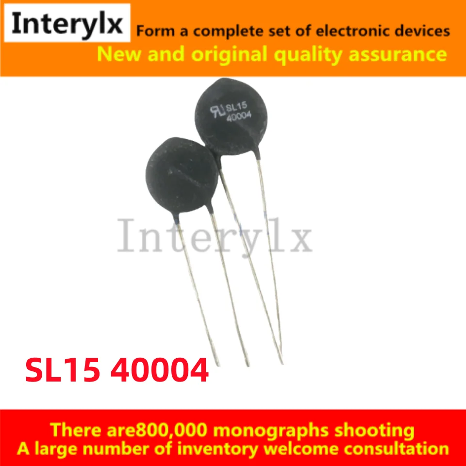 1-5Pcs/Lot SL15 40004 SL15-40004 40Ω 40R 15mm 4A NTC thermistor surge current limiter