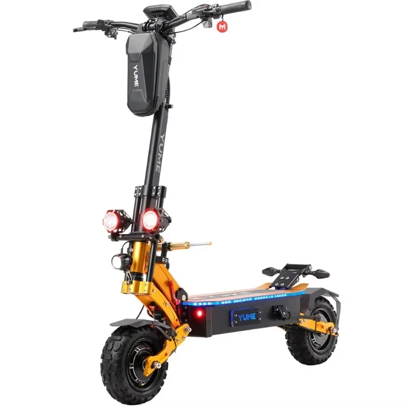 Beste Verkauf 60 v 6000 watt 5600 watt Dual Motor Elektrische Roller 11 Zoll Fat Tire E Roller Faltbar für Erwachsene