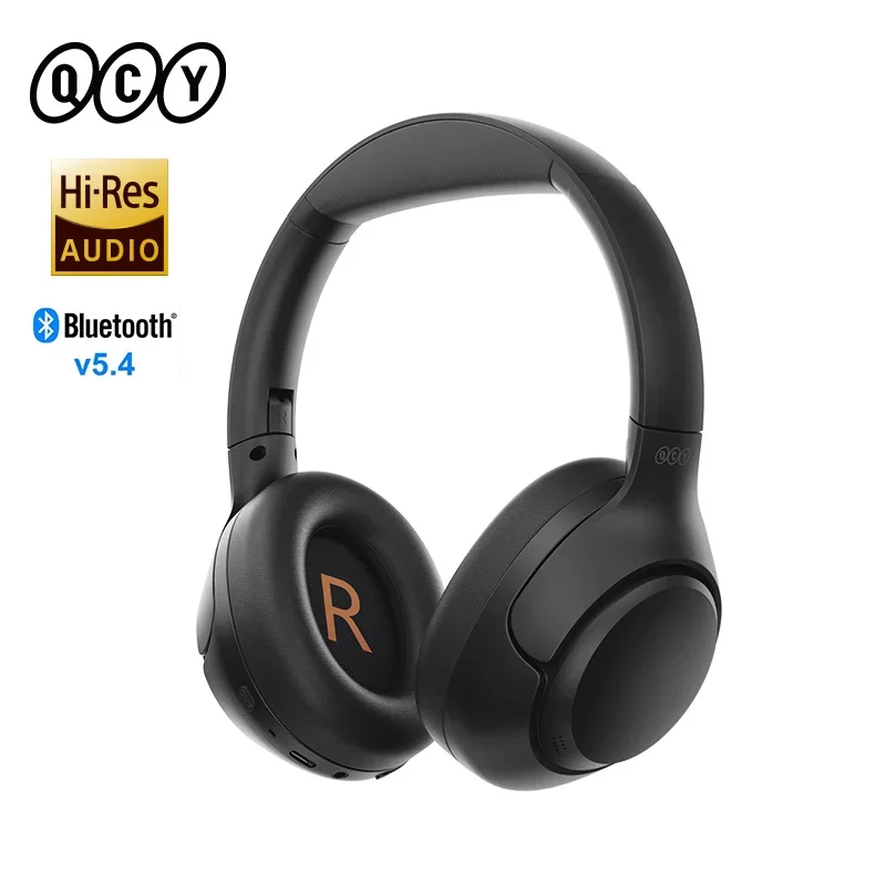 

QCY H3 ANC Wireless Headphones 43dB Noise Cancellation Headset Bluetooth 5.4 Hi-Res Audio Earphones Long Endurance Game Headset