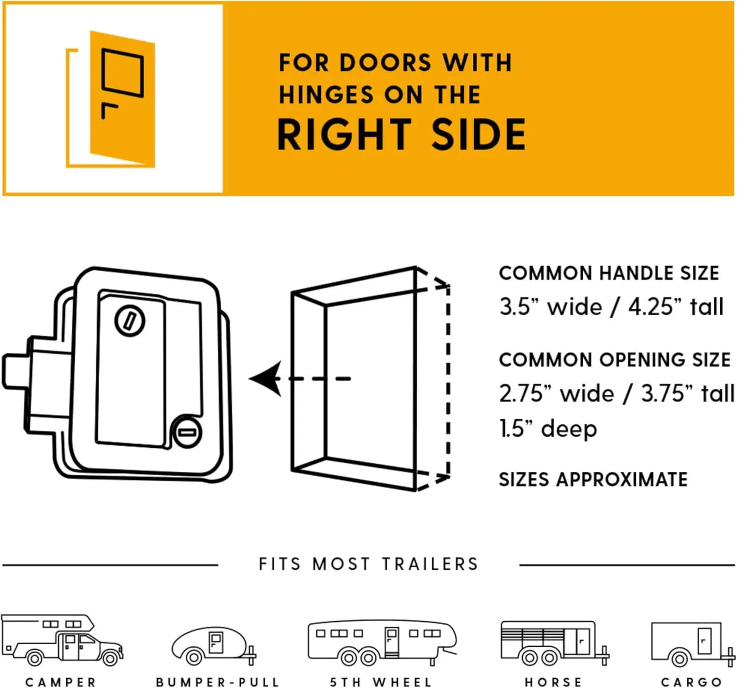 V4 Rv Deurslot Vervanging Keyless Entry Toetsenbord, Premium Camper Deurslot, Duurzame Rv Deur Klink Voor Verschillende Soorten Rvs, Paté