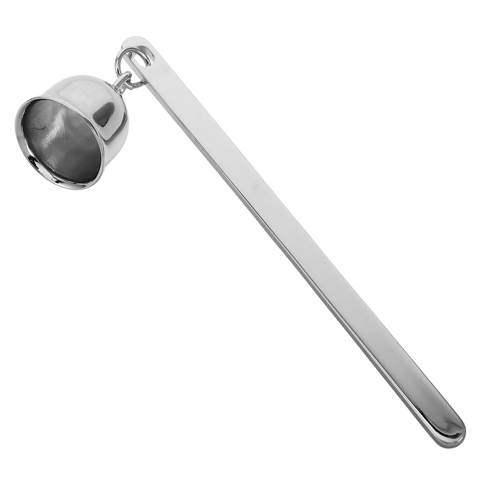 

1pcs Snuffer Set Stainless Steel Vintage Bell-Shaped Long Handle Wick Trimmer Tool For Safe Use Home Decorative Accessory