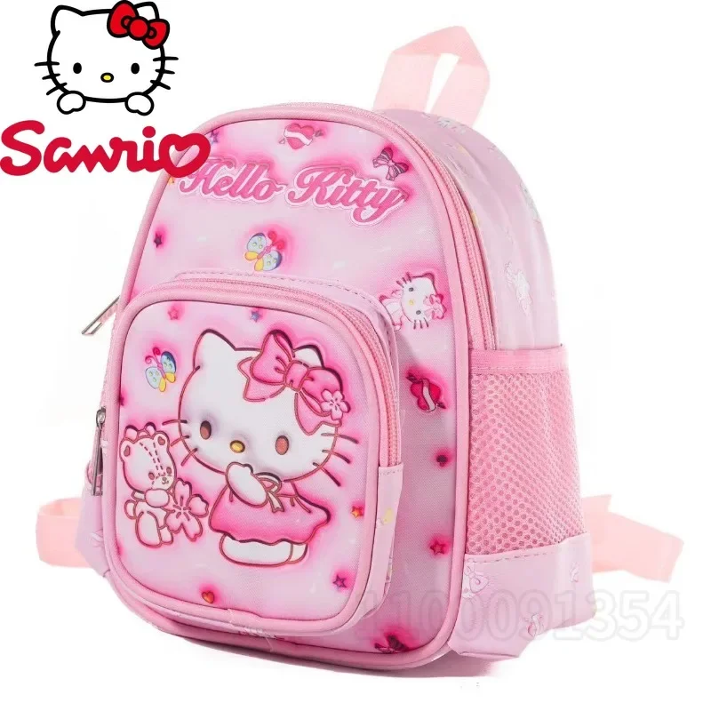 

HelloKitty's New Girls' School Bag Luxury Brand Cartoon Girls' Backpack 3D High Quality Primary School Students' School Bag