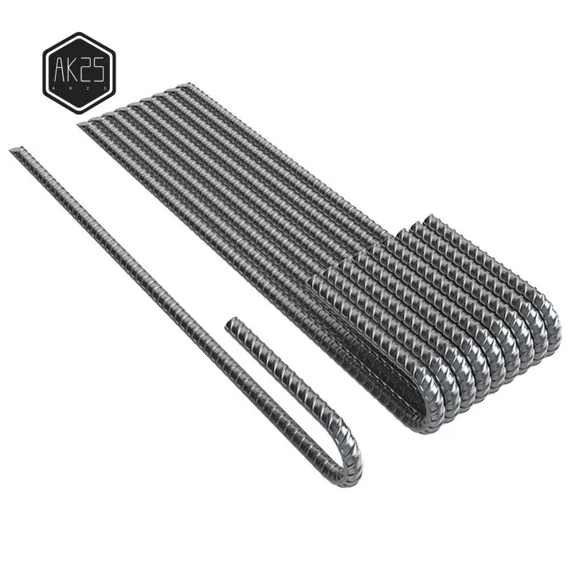 ak25-鉄筋杭-jフック-エクストラコーティングスチール製-地中アンカー-チゼルポイントエンド付き-10個入り