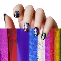 4cm*30cm Transfer Foil Nail Art Star Design Sticker Decal For Polish Care DIY Colorful Nail Art