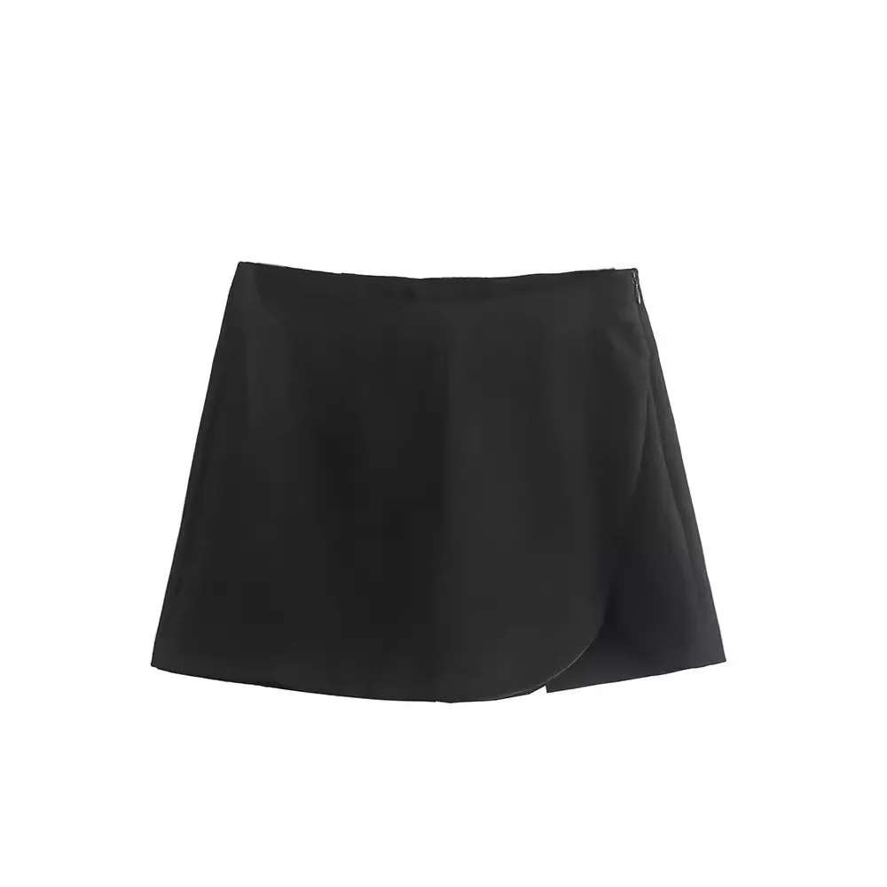 

Skirt Shorts Women High Waist Shorts for Women Asymmetric Shorts Skort Woman Streetwear Casual Bermuda Shorts Woman