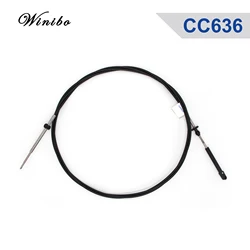 Cable de Control de acelerador de motor fueraborda para barco marino, alta eficiencia y flexibilidad, estilo CC636