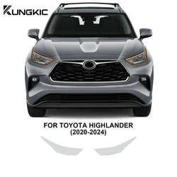 KUNGKIC PPF TPU for Toyota Highlander 2020-2024 Pre Cut Paint Protection Film Clear Kit Bra 8.5mil Car Headlight Rearview Film