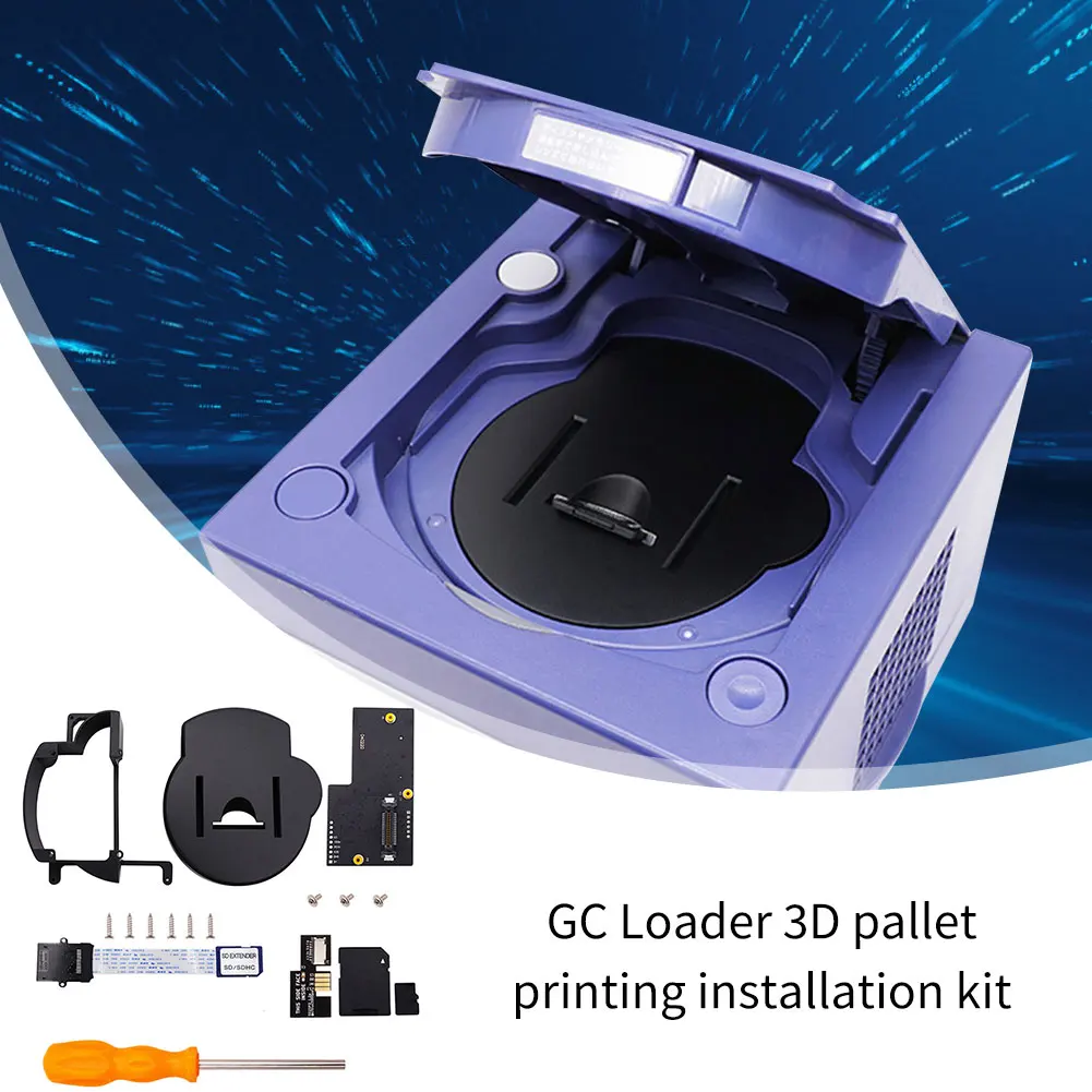 3D Printer Mount Install Kit with Extend Cable Adapter Screwdriver for GC Loader Accessories 3D Printer Replacement Parts