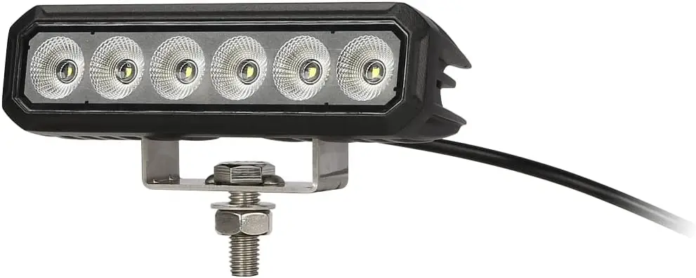 Maxxima MWL-47 2,100 Lumens Low Profile LED Work Light 12/24VDC Compact High Power Heavy Duty Work Light for Trucks