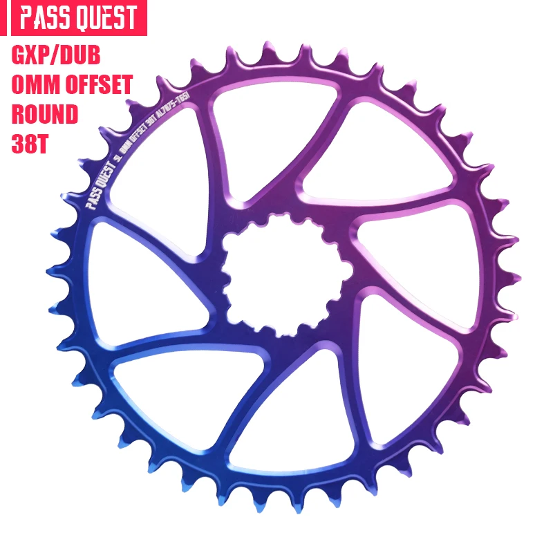 Colorful Chainwheel For DUB SRAM Gx xx1 Eagle GXP 0mm/3mm Offset Crankset MTB Narrow Wide Chainring 28T 30T 32T 34T 36T 38T