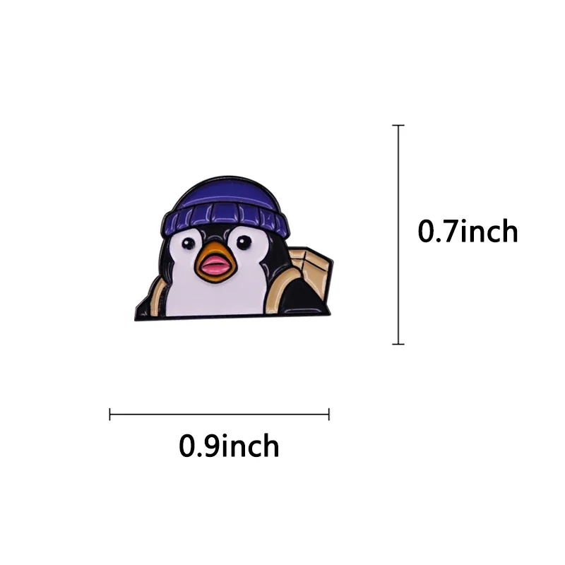 Valorant مفاجأة البطريق المينا دبوس ، لعبة اطلاق النار ، شارة الإلهام #3