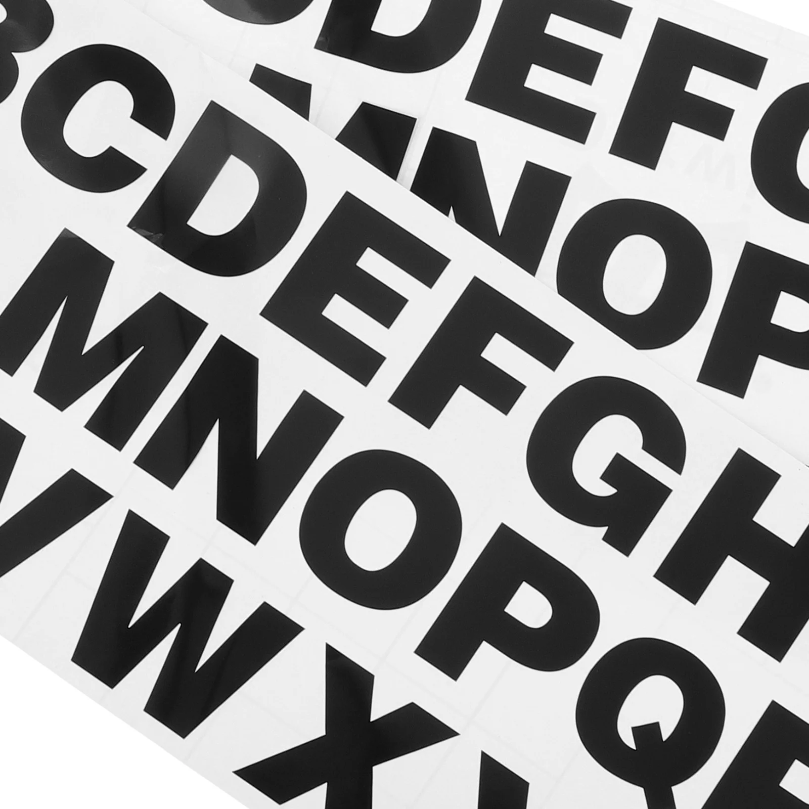 2 шт. автомобильные светоотражающие наклейки с алфавитом, черные виниловые буквы «сделай сам», наклейки на заказ, наклейка для украшения автомобиля, мотоцикла