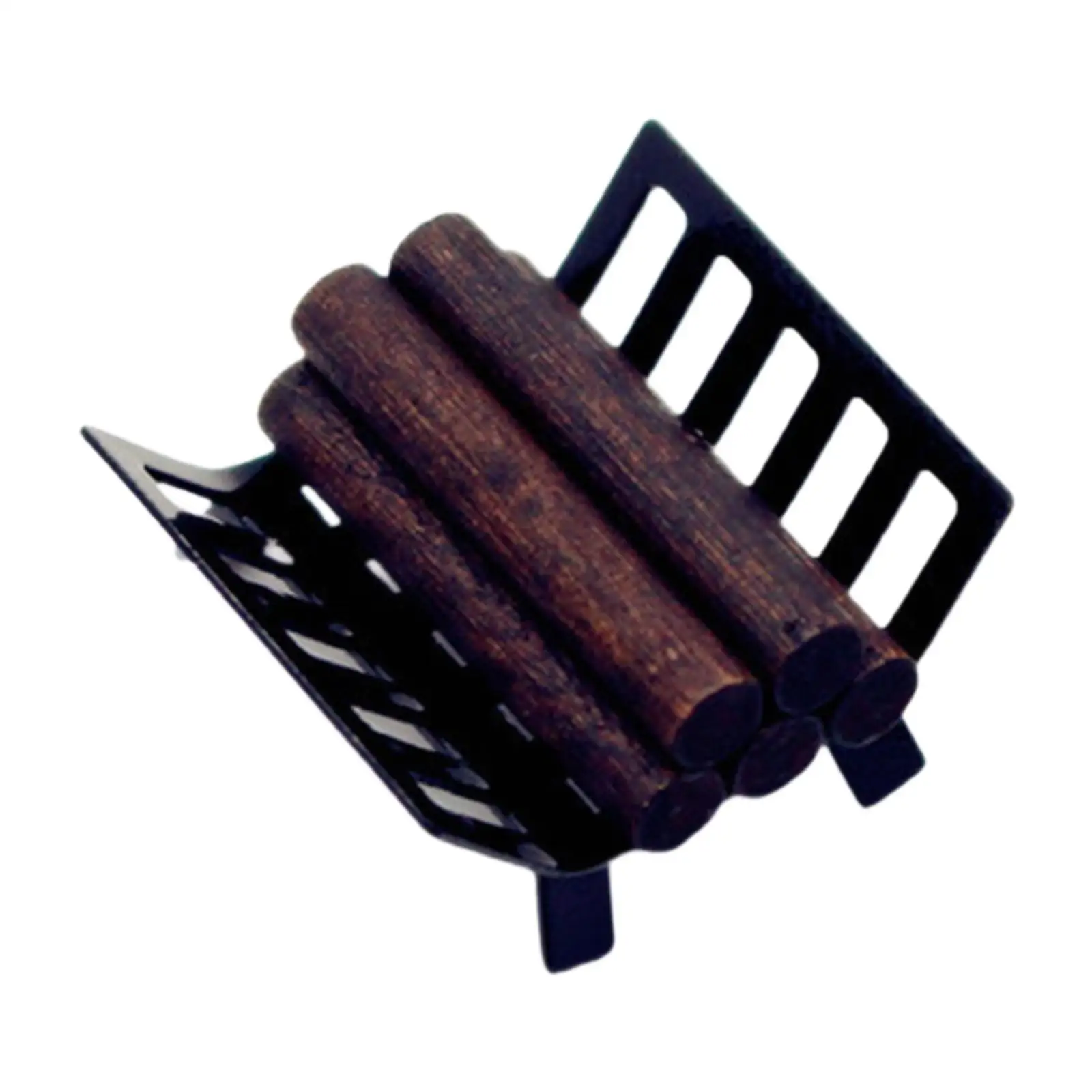 Dollhouse Miniature Firewood Rack Log Holder,1:6 1:12 Scale Model Dollhouse Decor Fire Wood Storage for Photography Props