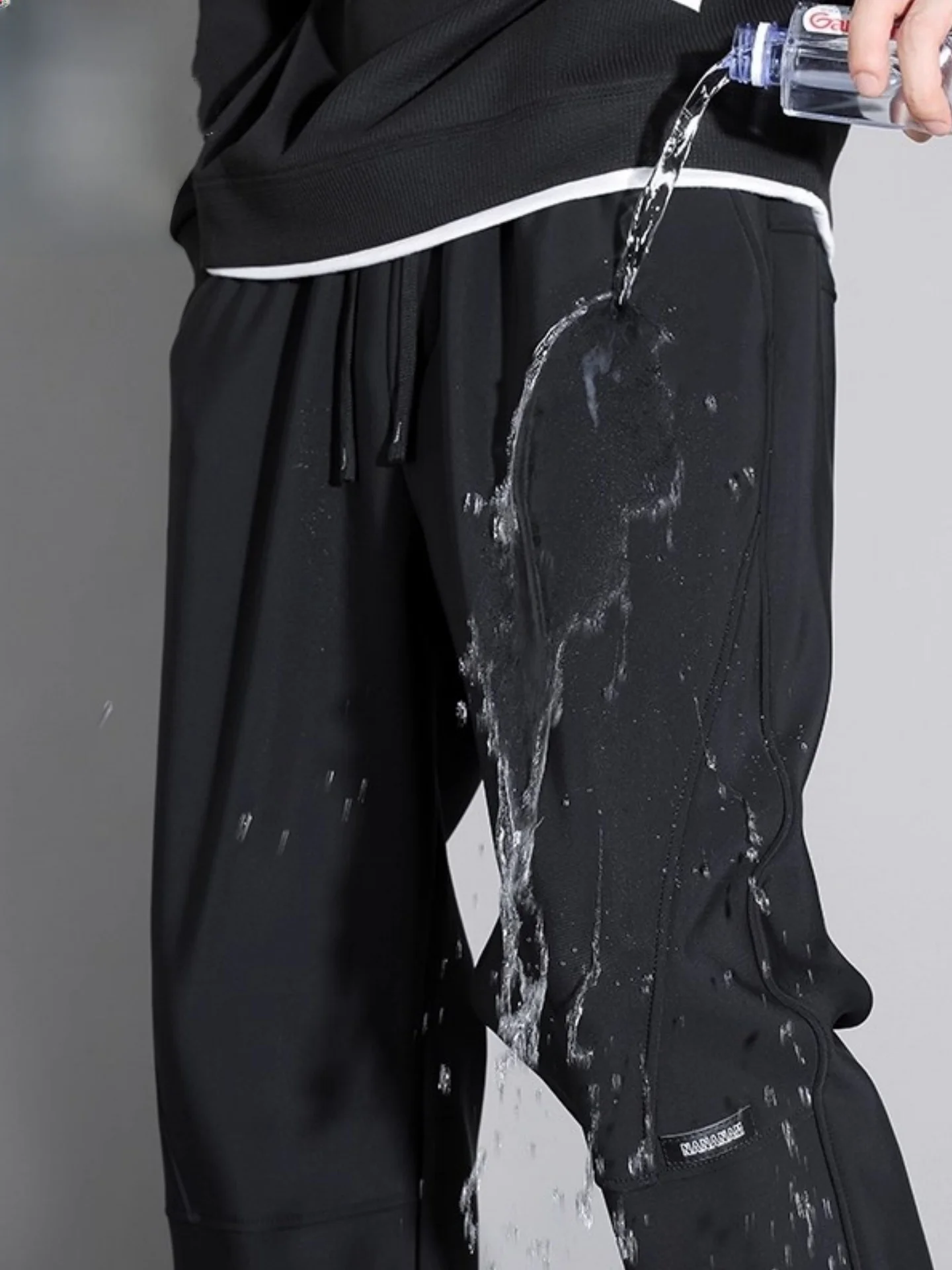 

Мужские повседневные брюки больших размеров, утепленные, свободного кроя, осенне-зимние, спортивные, длинные, прямые, водонепроницаемые