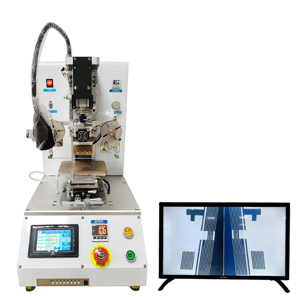 COF constant temperature press machine 2.4-7 inch line maintenance Mobile phone COF LCD cable repair 220V 800W