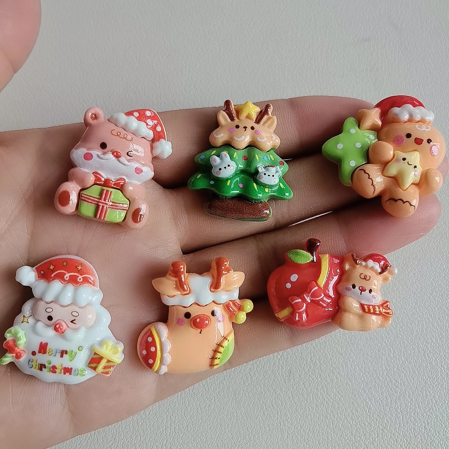 Kawaii Cartoon Weihnachten Ser – Craft Embellishment Bewertung und Preis