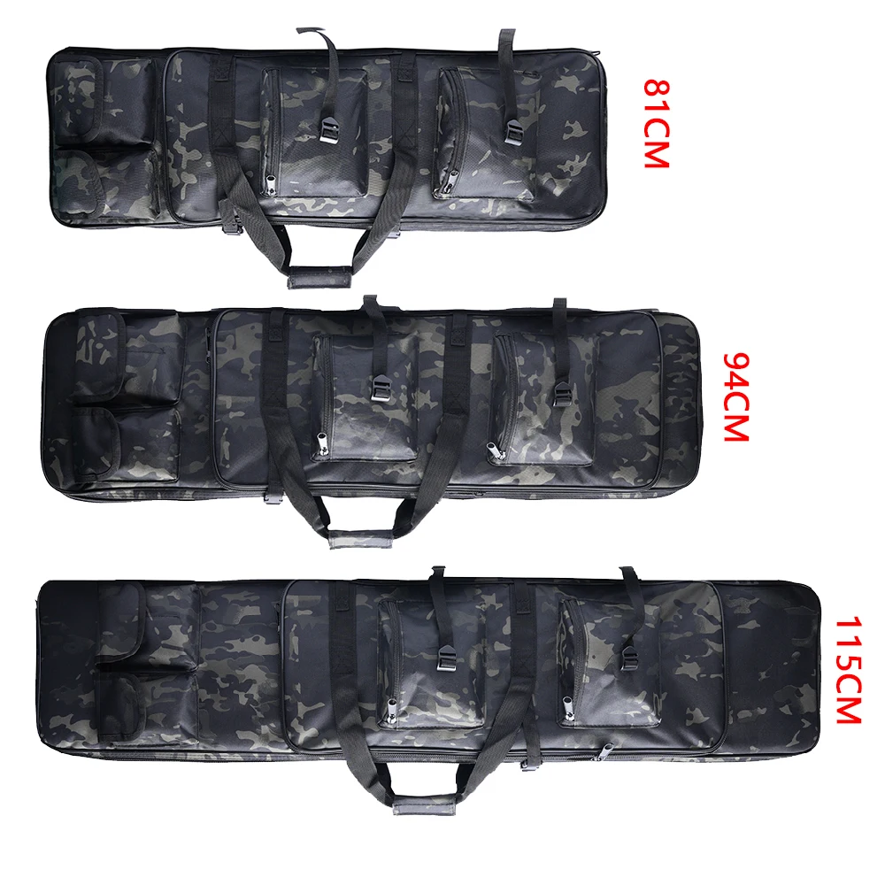 

Tactical Nylon CS Long Gun Backpack Outdoor Camping Hunting Air Gun Cover Bag in Multiple Sizes 81cm/94cm/115cm