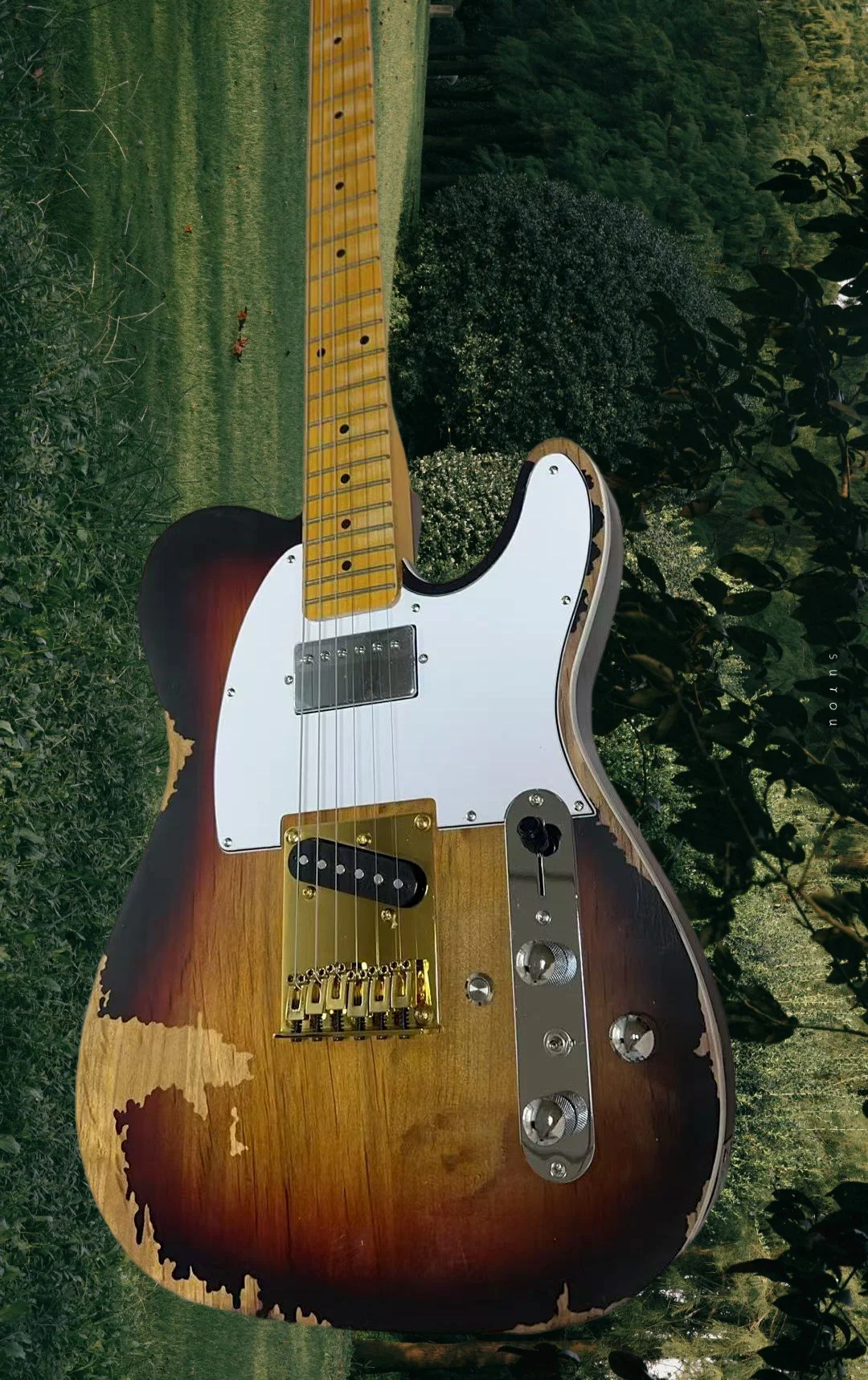 Guitar Doing Old Days Fading Body Maple Fingerboard 2026