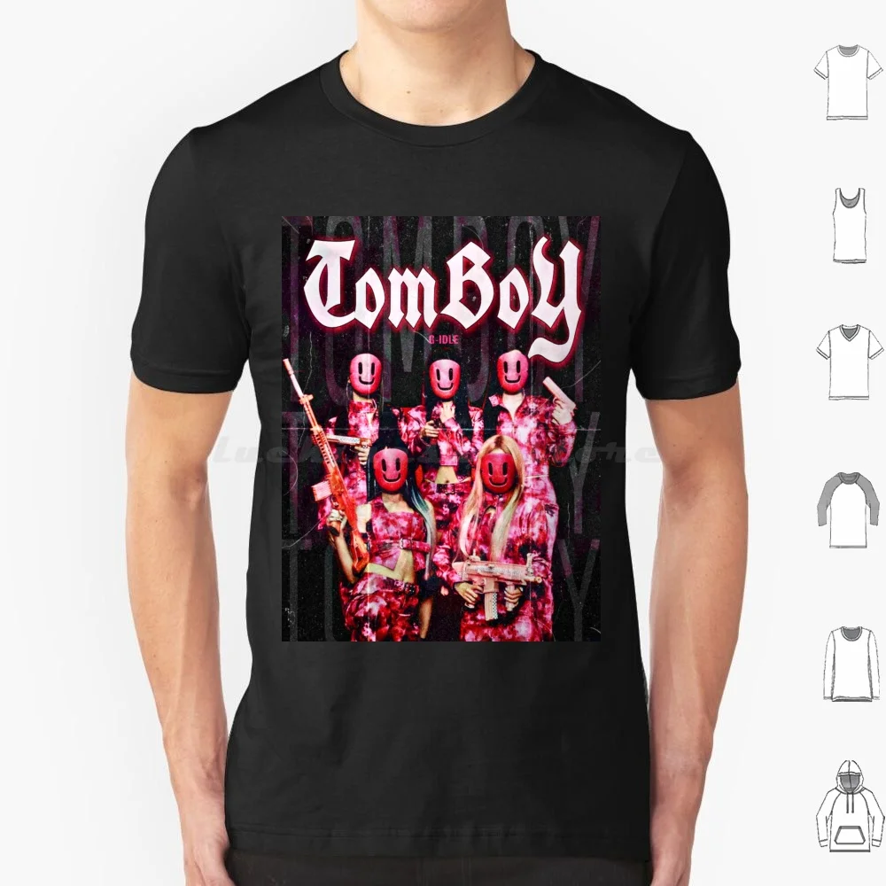 Gidle Tomboy T Shirt Men Women Kids 6Xl Gidle I Love Gidle Gidle I Love Reaction Gidle Reaction I Love You I _ Love Gidle Yuqi