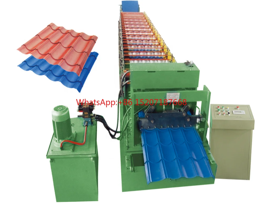 Top Quality Corrugated Tile Roof Sheet Making Roll Forming Machine