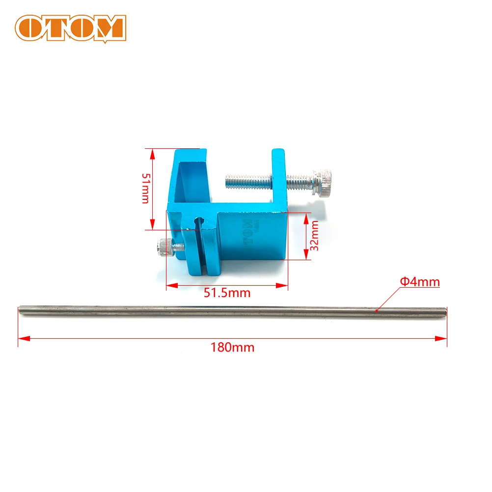 OTOM Universal Motorcycle Chain Adjusting Alignment Tool Sprocket Metal Heavy MX ATV Motorbike For KTM Honda Kawasaki BMW Yamaha