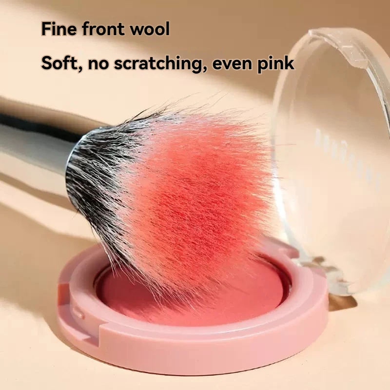 CHARMINGPOSE Stippling Foundation Brush - Duo Fiber Airbrush Makeup Brush - Professional Flat Top Synthetic Brush