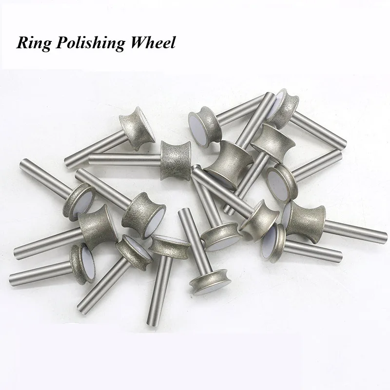 

Diamond pit wheel grinding head Ring,bracelet,round bead, polishing and grinding head Jade glass edging tool with curved edges