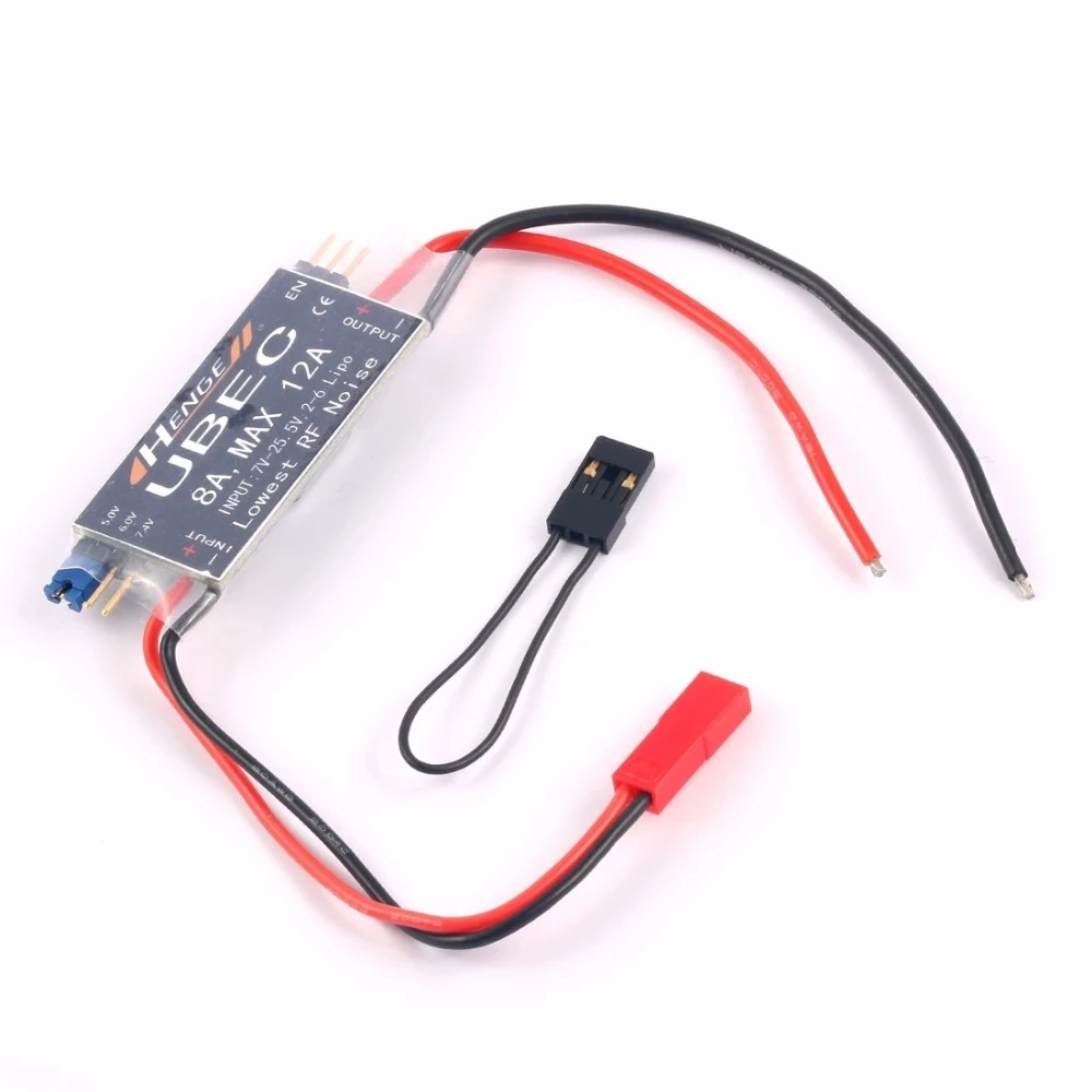 HENGE 8A UBEC Output 5V / 6V 6A / 8A Max 12A Inport 7V-25.5V 2-6S Lipo / 6-16 cell Ni-Mh Input Switch Mode BEC for RC Quadcopter