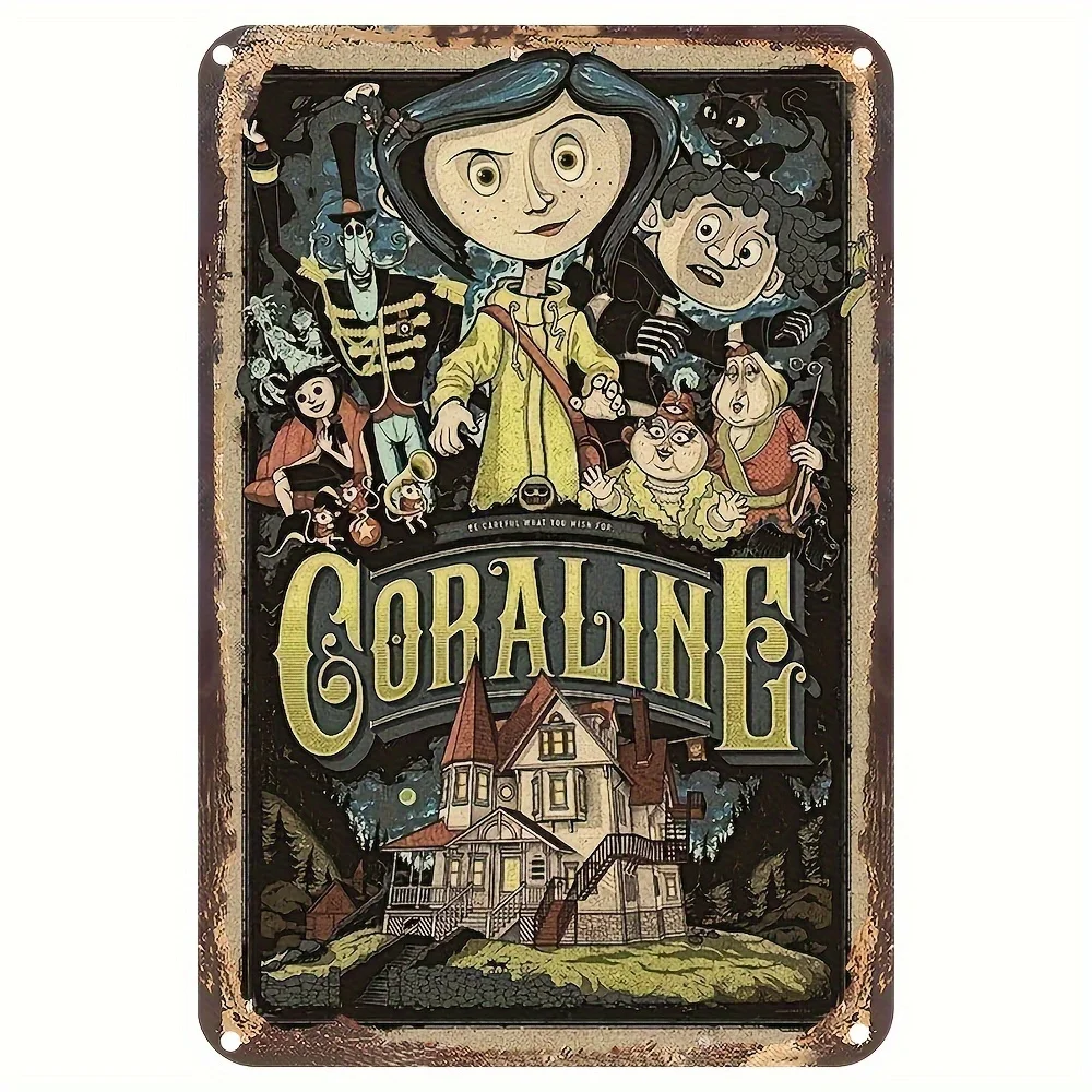 ヴィンテージメタルウォールアート,英語のテキスト,北欧スタイル,家や寮の装飾用