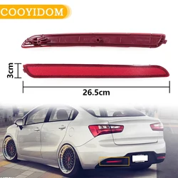 Car Tail Light Reflector For KIA RIO Sedan 4 Doors 2012 2013 2014 2015 Rear Bumper Trim-Reflector Cover Reflector 924051W000