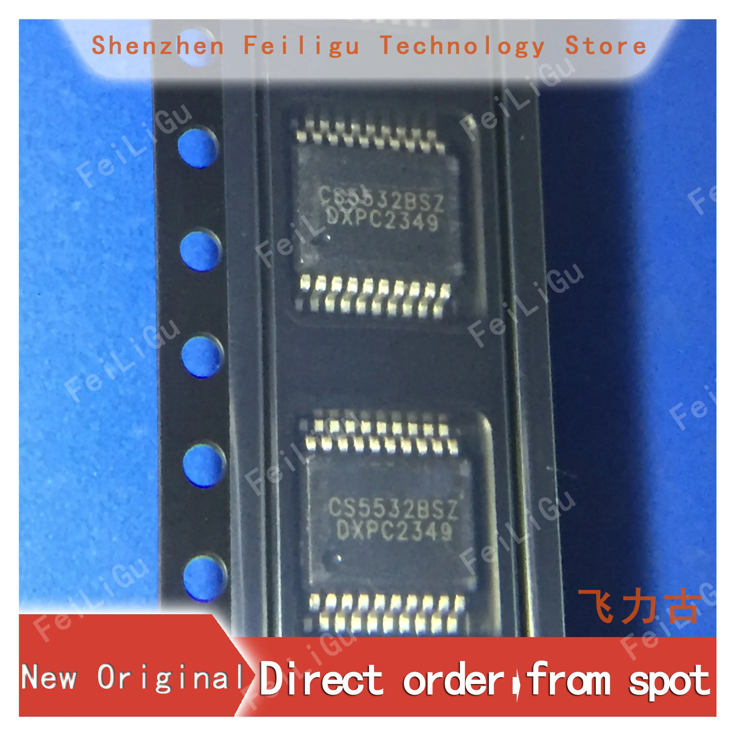 1/10/30ieces 100% New original CS5532-BSZR CS5532-BSZ CS5532BSZ Package:SSOP20 24-bit ADC Chip