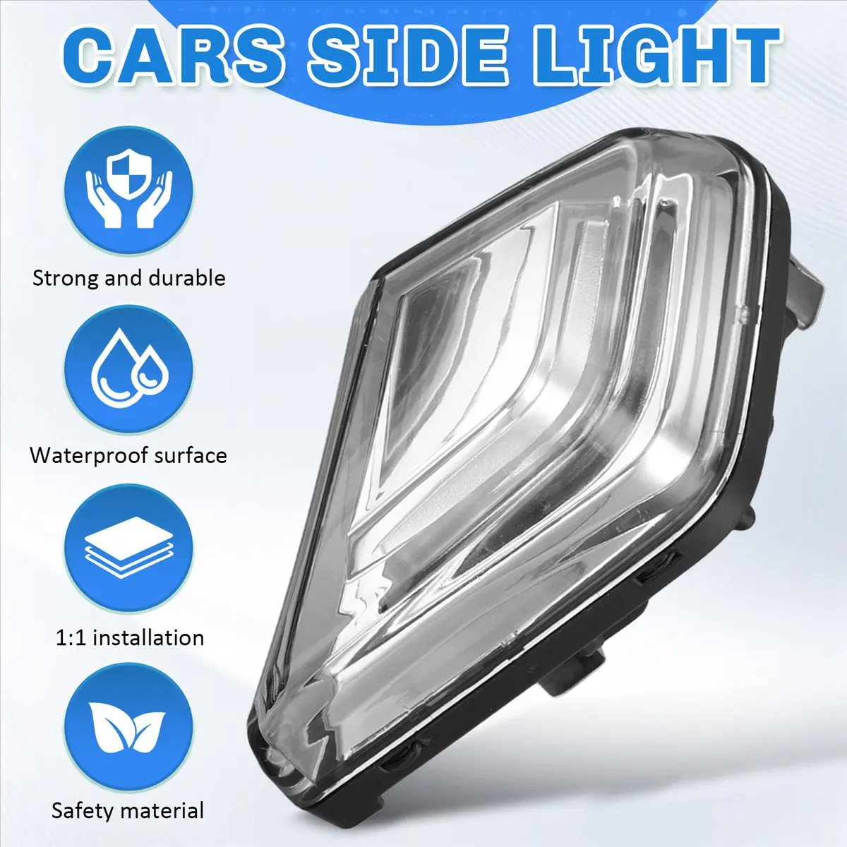 #41G Side Light,1Set Truck Led Side Lamp Corner Lamp Signal Light (Plastic)