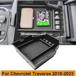 For Chevrolet Traverse 2018 2019 2020 2021 2022 2023 Center Console Organizer Armrest Box Insert Tray Car Interior Accessories