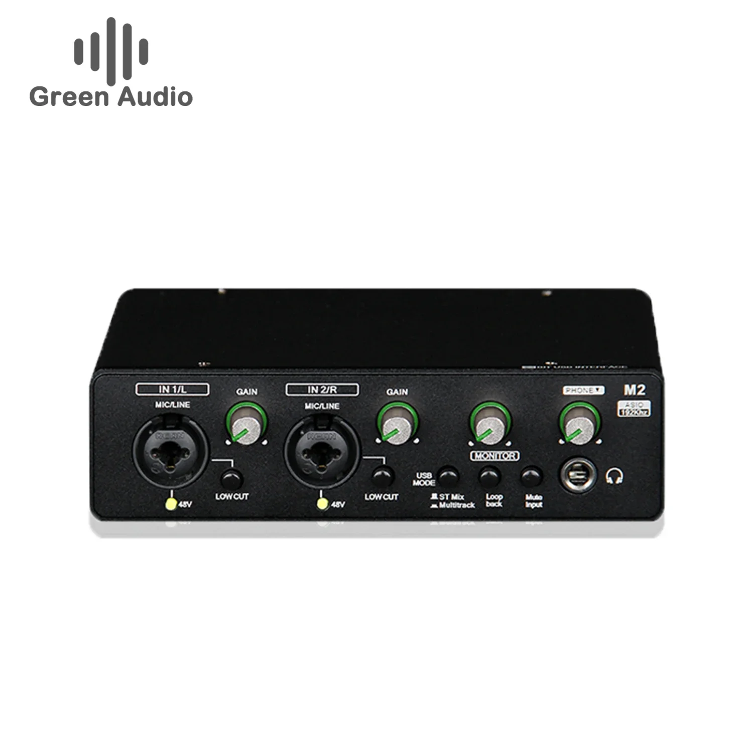 GAX-M2 Professional usb external sound card recording studio arrangement instrument audio interface for recording