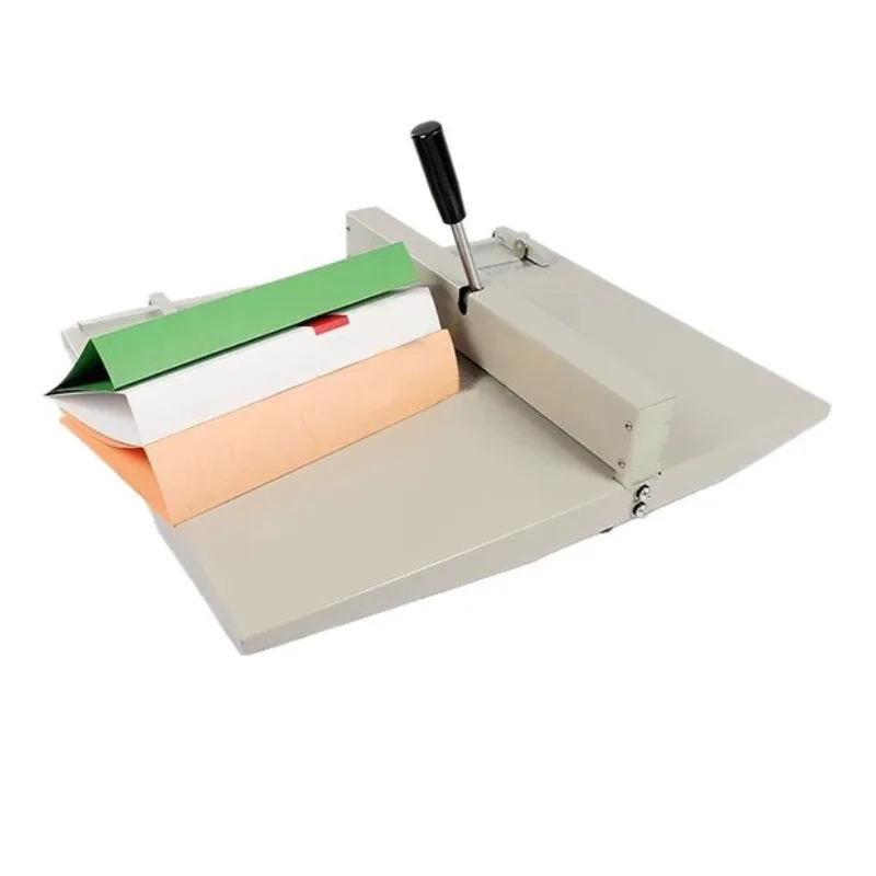 Professional Manual Paper Creasing Machine Small Thick Card Folding Scoring Tool for Greeting Cards Brochures Flyers Menus