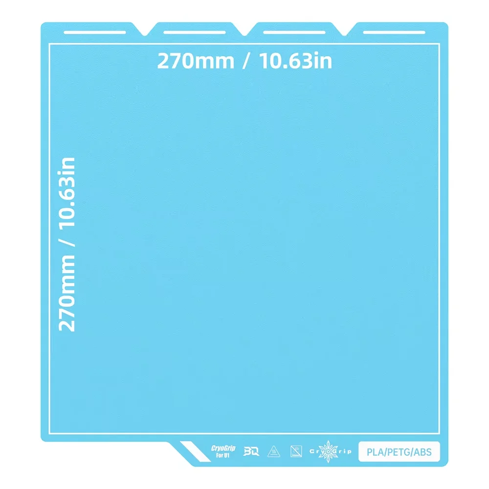 BIGTREETECH Panda Build Plate CryoGrip Pro Cool Plate Veelkleurige stalen plaat Upgrade voor Snapmaker U1 3D-printeronderdelen