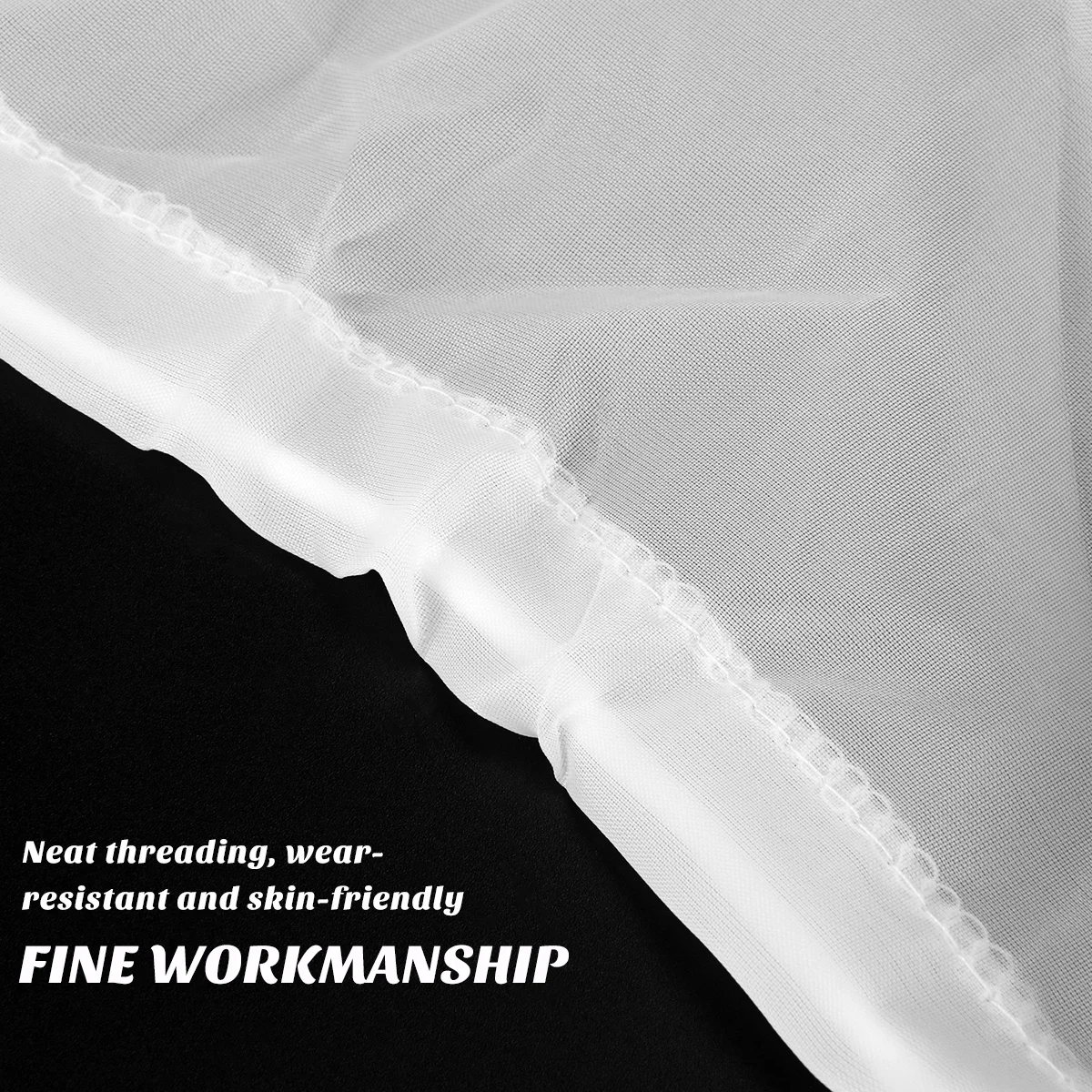 

1Pcs Princess Petticoat for Girls Lightweight with 3 Steel Hoops Elastic Hook Loop Strap Foldable for Party Prom