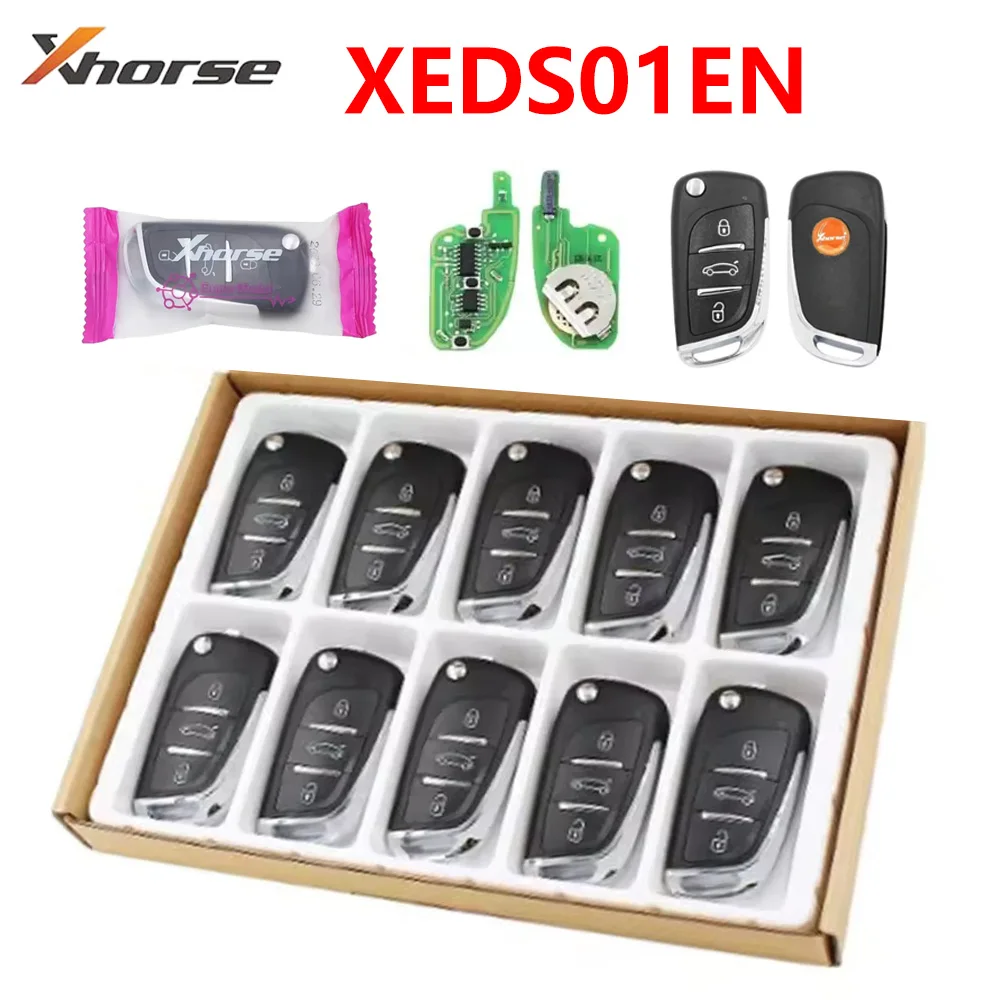 

5 шт./лот Xhorse XEDS01EN VVDI XE Series Super Remote XT27A01 XT27A66 чип для VVDI2/VVDI Key Tool Max/VVDI MINI Key Tool